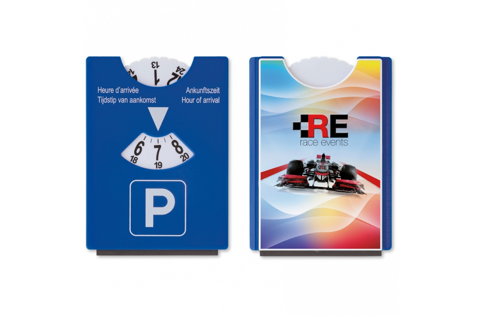 Parkeerschijf en ijs krabber Europa - Gooik