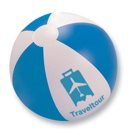 Opblaasbare strandbal met strepen - Sint-Jacobs-Kapelle