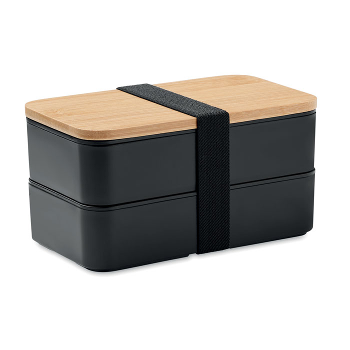 Bamboe Lunchbox met Tweelaags Design - Veulen