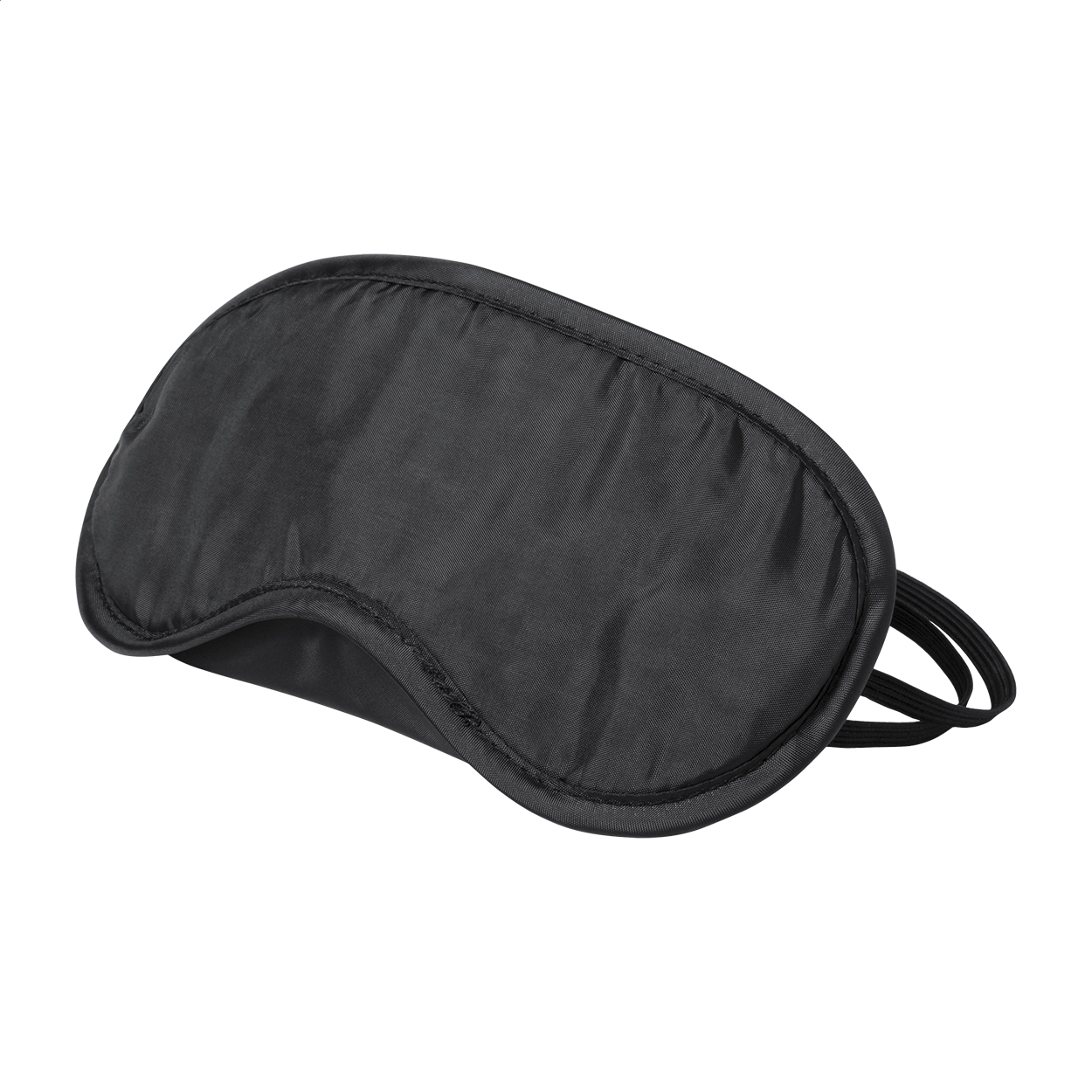 Airnap slaapmasker van microvezel met rubberen band en uw logo bedrukken met logo