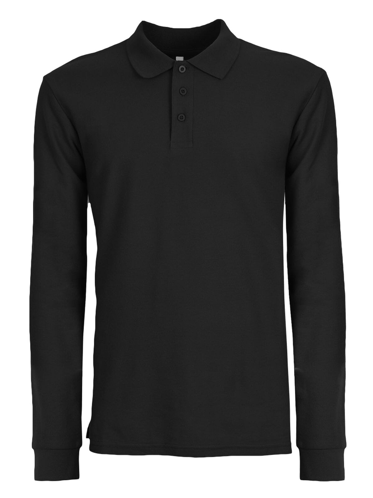 Zwarte Spin Evolution Polo Lange Mouw - Ledeberg