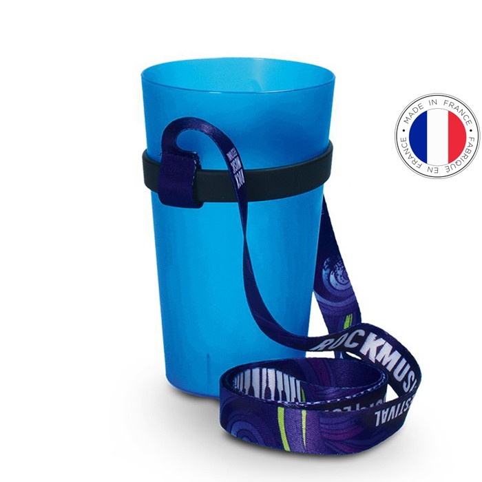 Bekerhouder met lanyard - Zeveren