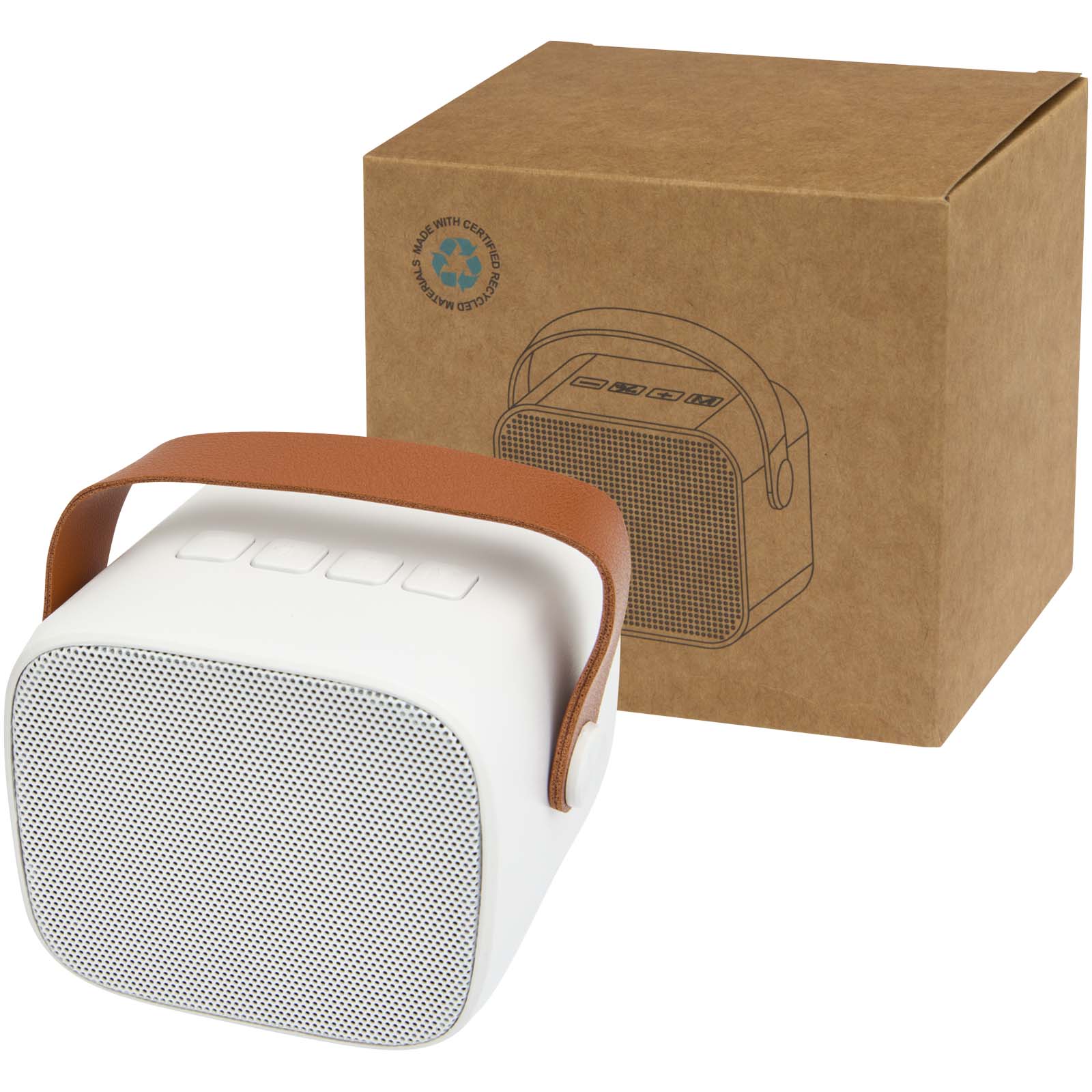 EcoSound 3W Draadloze Gerecyclede Speaker - Bonheiden