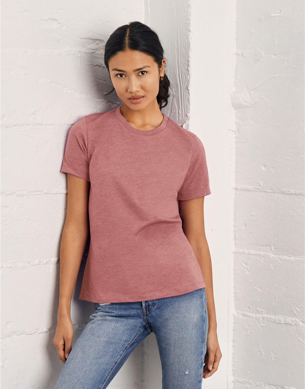 Vrouwelijke Relaxed Jersey Korte Mouw T-shirt - Pervijze