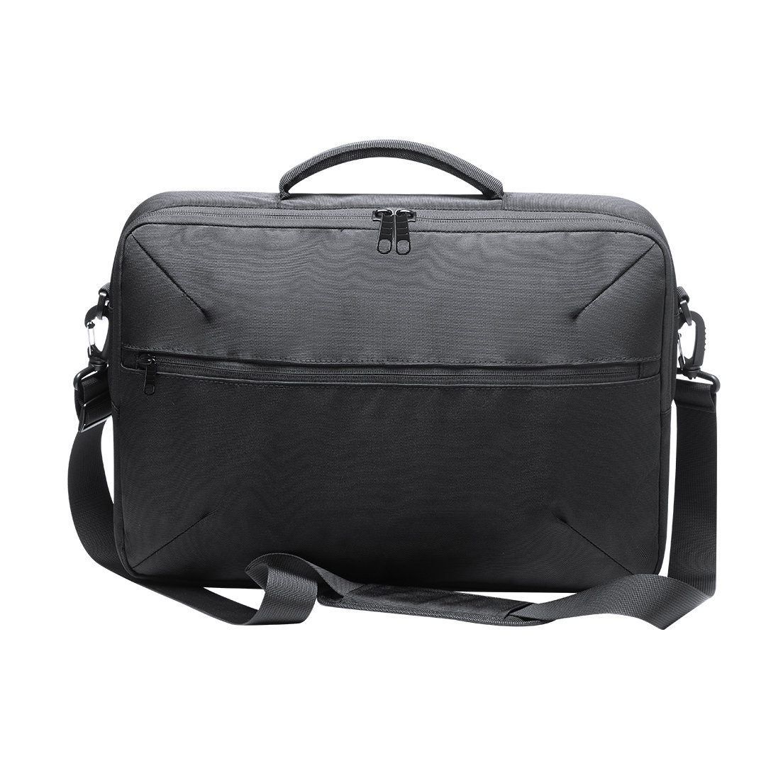 Luxe Zwart Nylon Laptoptas - Zwevegem