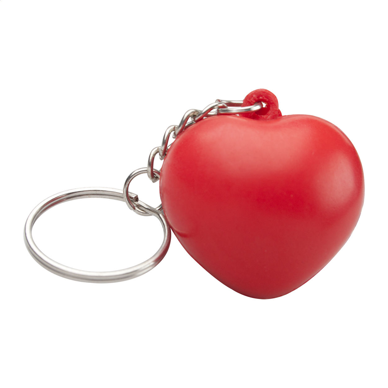 Hartvormige Stressbal Sleutelhanger - Putte