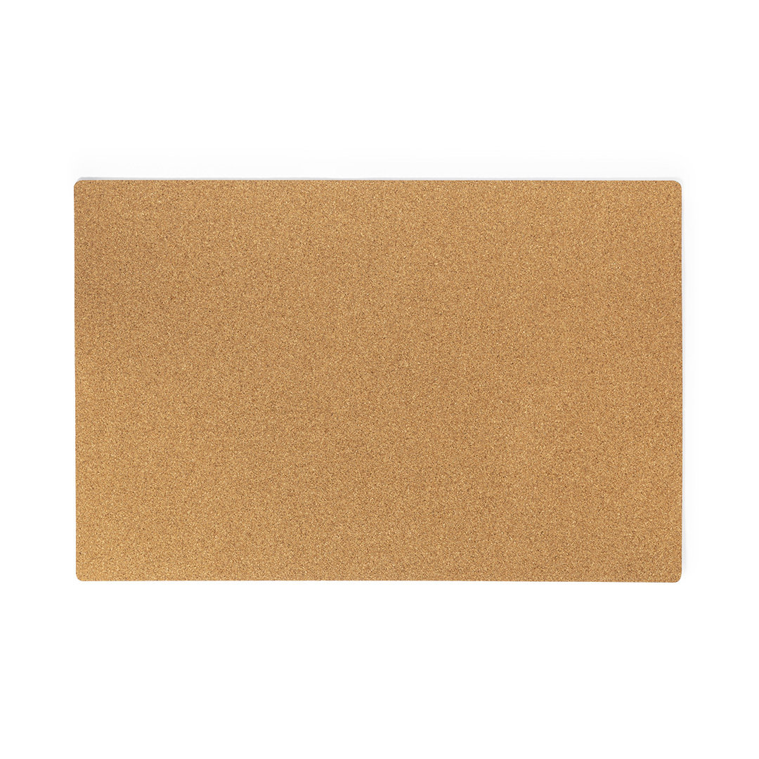 Natuurkurk Bureau Mat XL - Mol bedrukken met logo