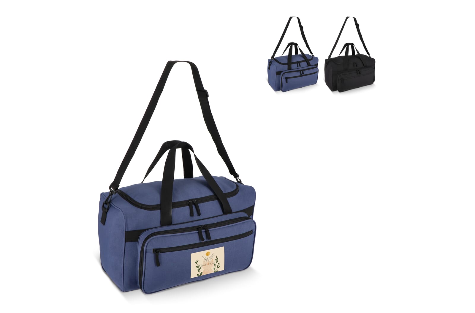 R-PET 600D Sport- en Reistas 51 x 25 x 29 cm 37 L bedrukken met logo