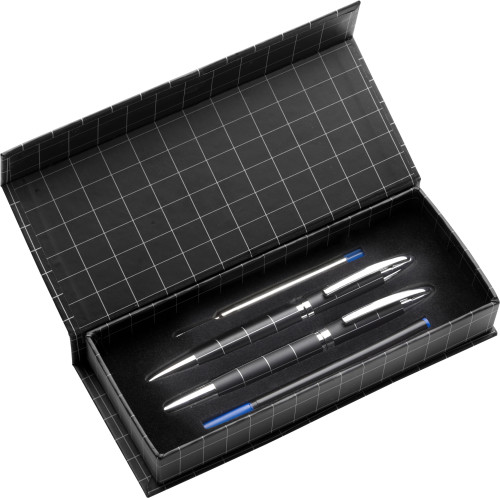 Metalen schrijvenset Elegance - Tienen