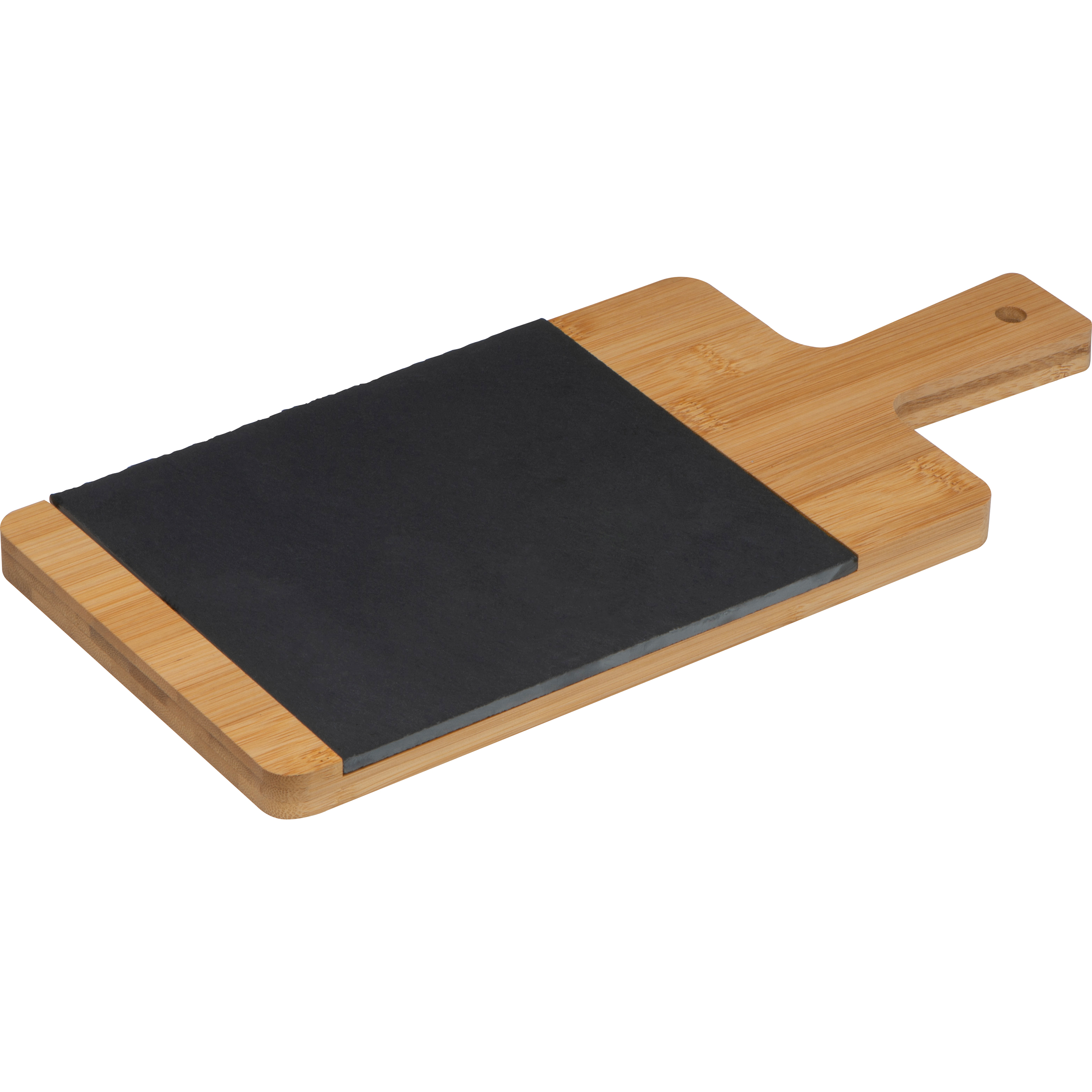 Planche en bambou avec insert en ardoise