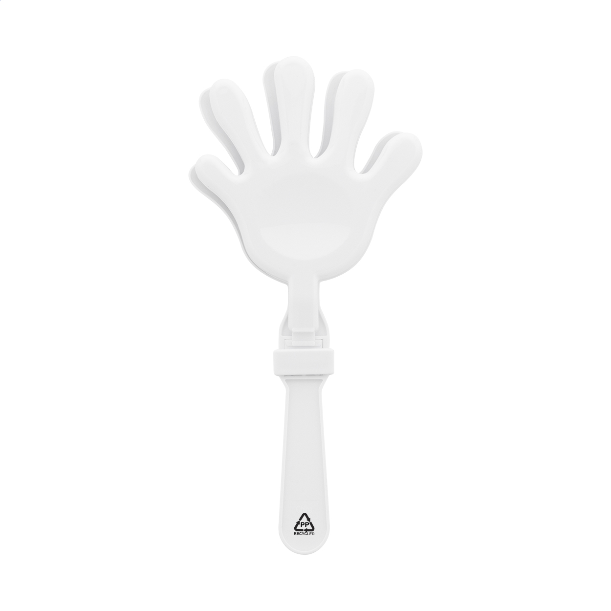 Handvormige Klapper - Merchtem bedrukken met logo