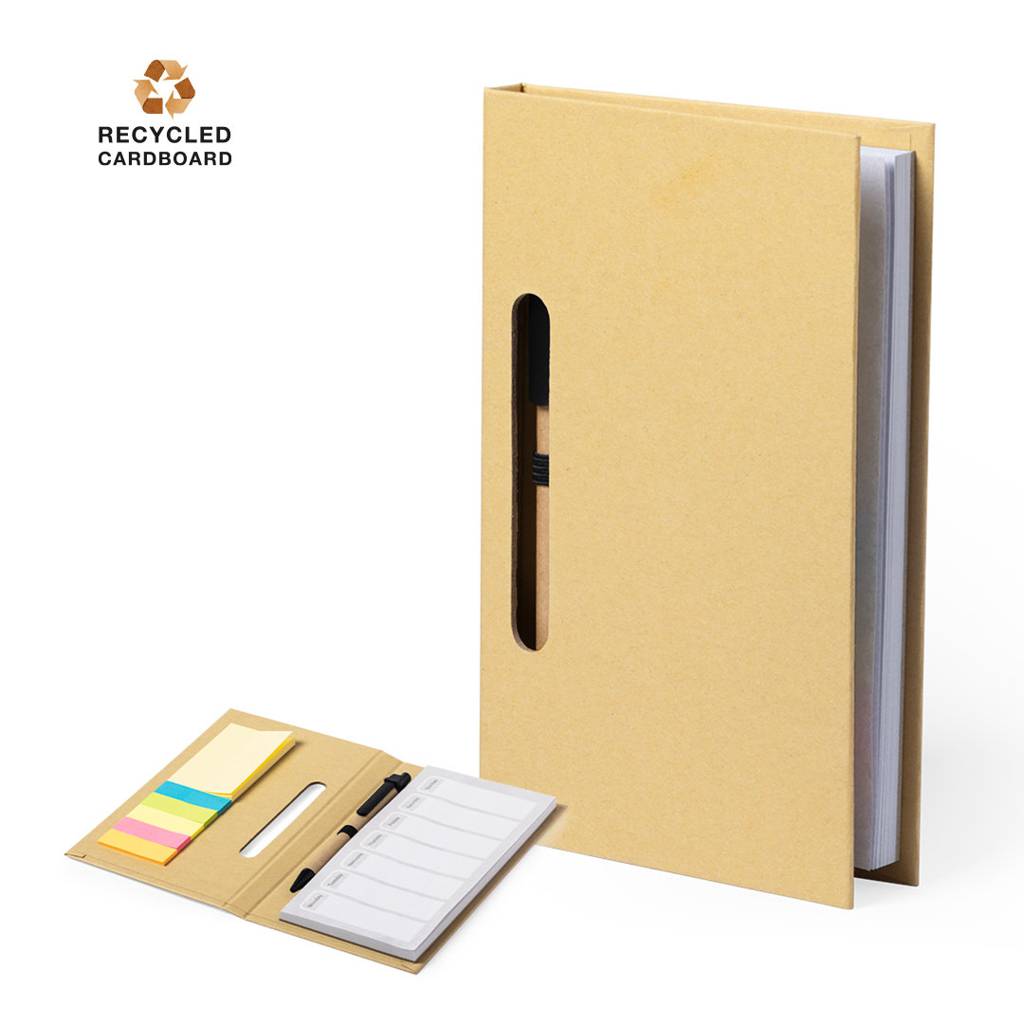 Natuurplanner met Notitieblok en Pen - Ledegem