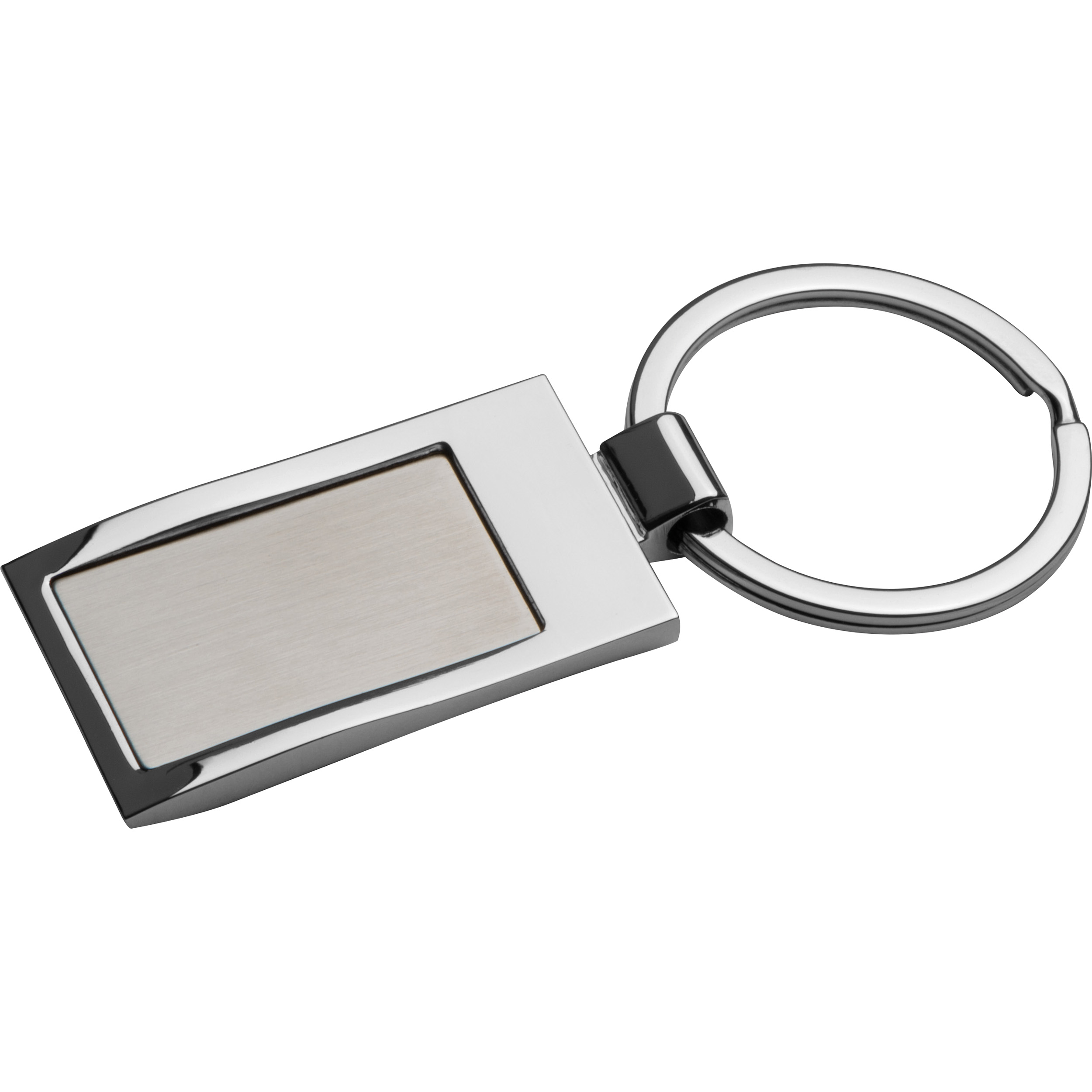 Matte Rechthoekige Sleutelhanger - Meerhout