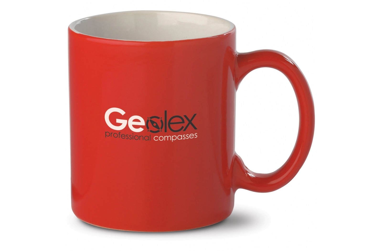 Helderrode Steenwaren Mok - Moerbeke