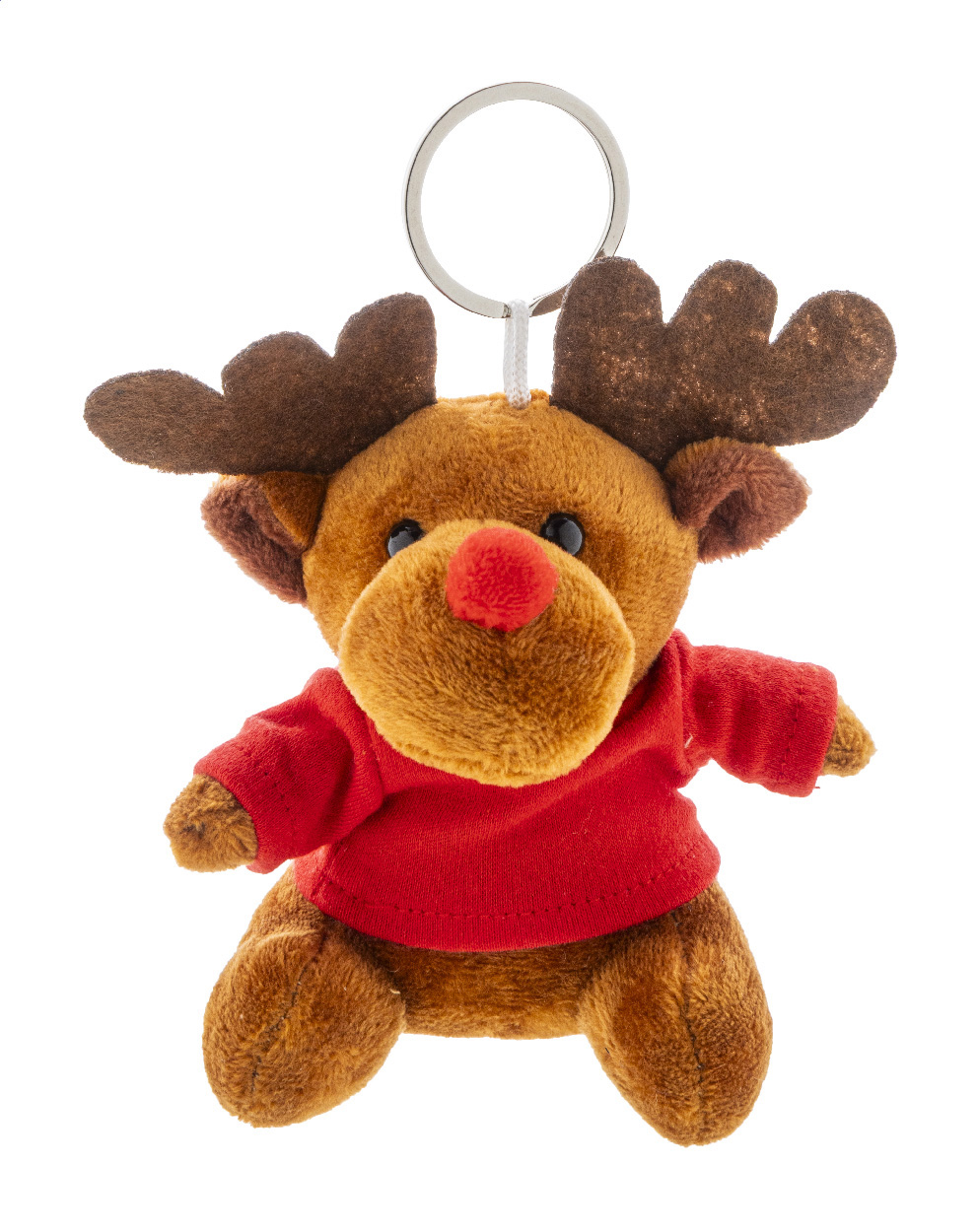 Kerstknuffel Rendier Sleutelhanger - Waltwilder