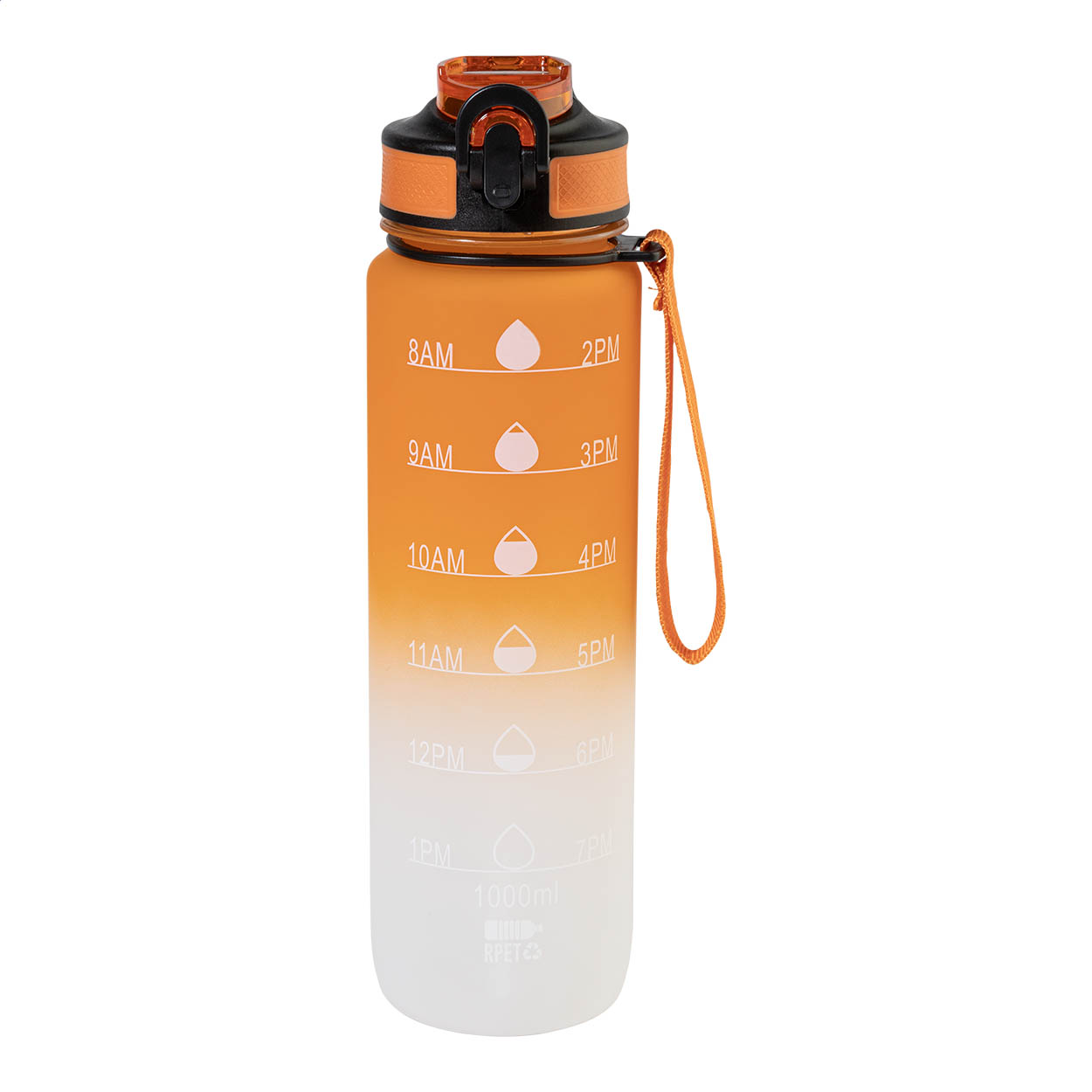 Sipgrade RPET motivatie fles bedrukken met logo