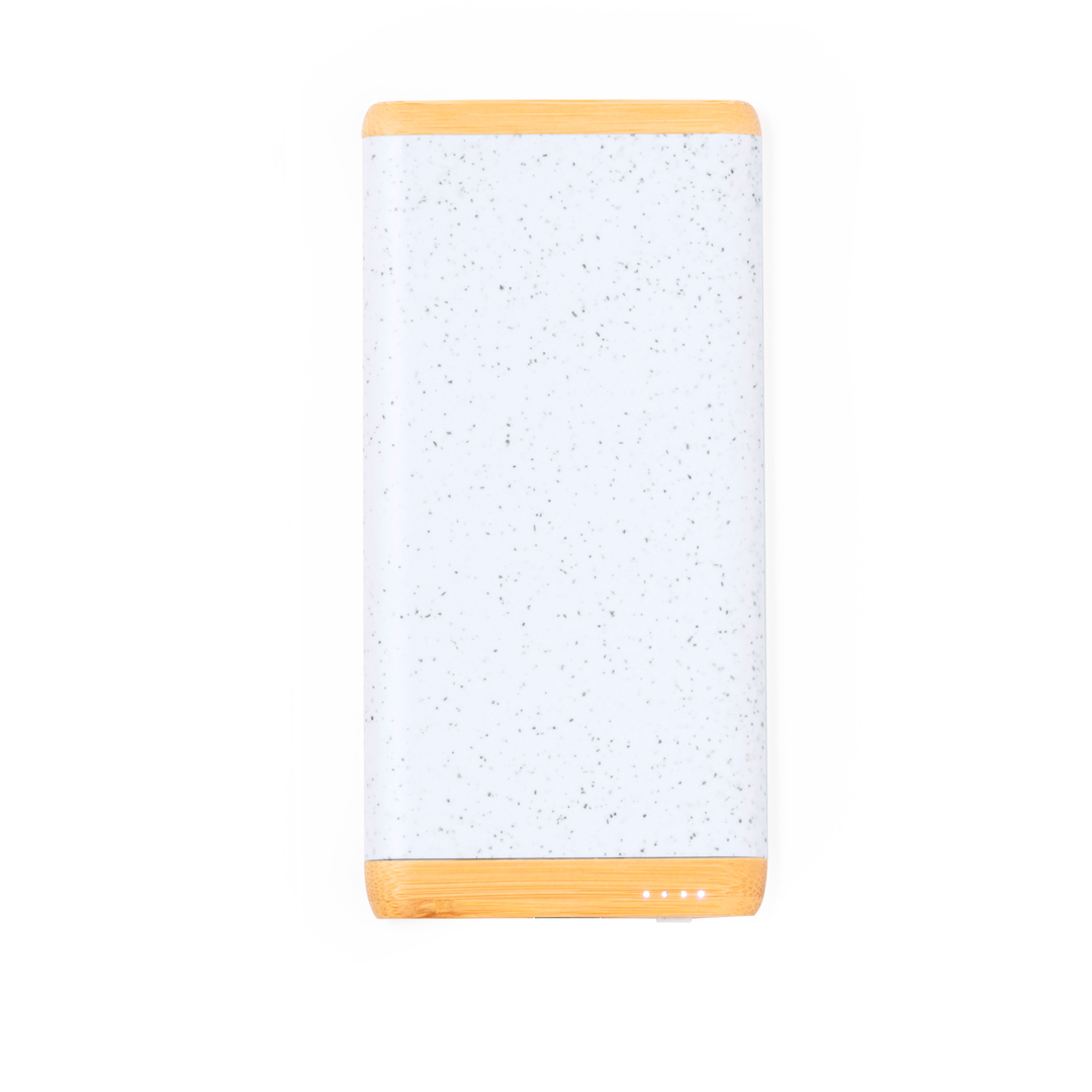 EcoCharge Bamboo & Wheat Power Bank - Kortrijk
