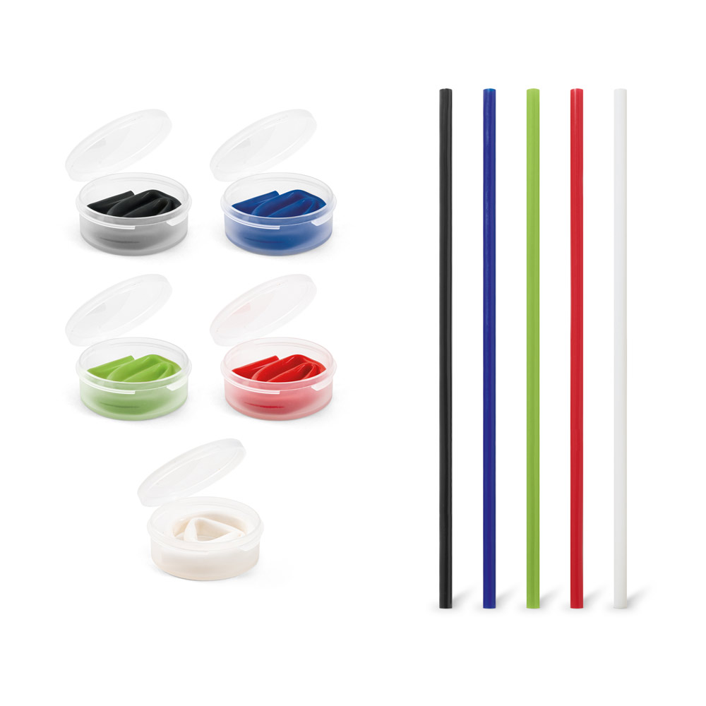 Herbruikbare Siliconen Drinkrietje - Bornem