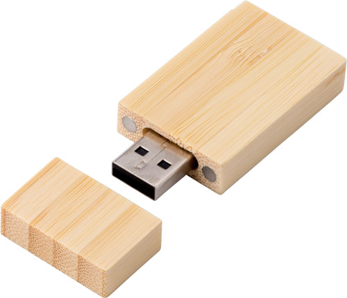 Bamboe USB-stick - Koksijde