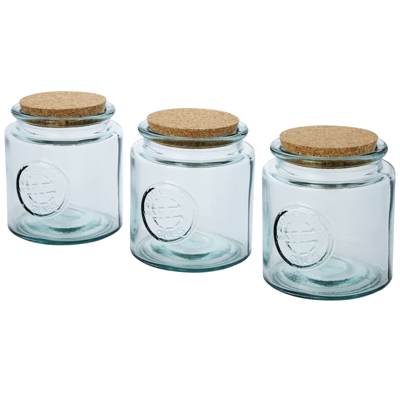 Gerecycleerd Glazen Potten Set - Ruiselede