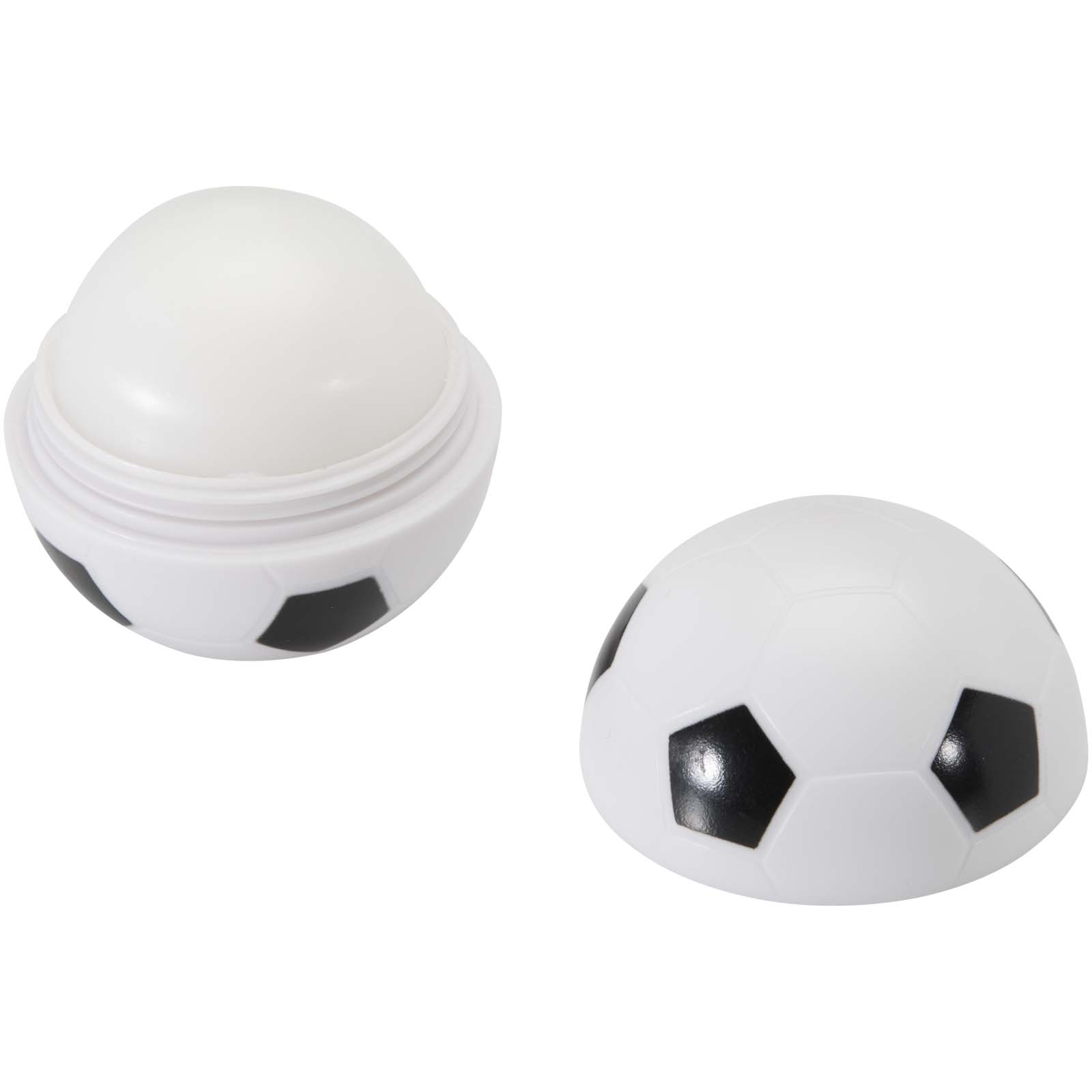 Voetbalvormige Vanille Lippenbalsem SPF 15 - Kortrijk bedrukken met logo