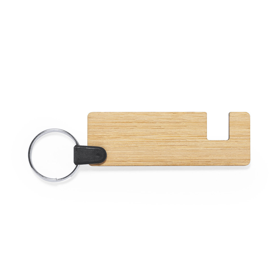 Bamboe Smartphonehouder Sleutelhanger - Lennik