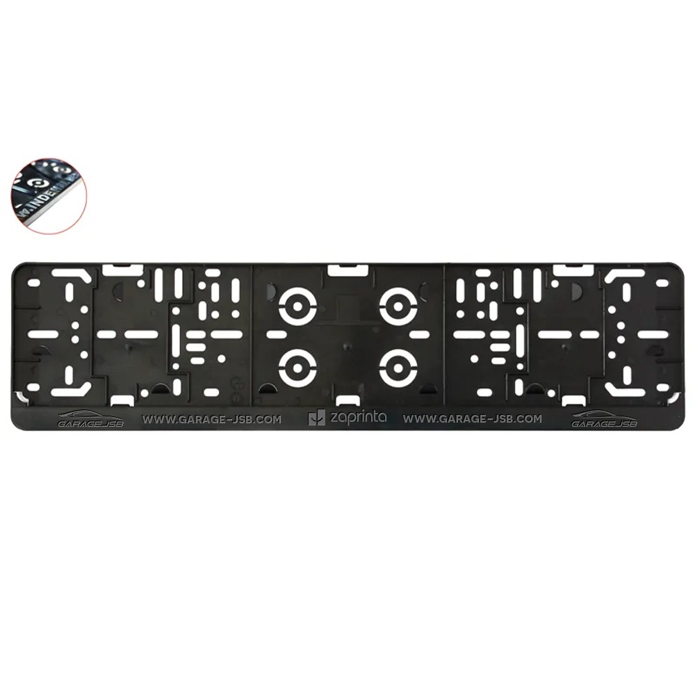 Kwik Klik 3D kentekenplaathouder - Woumen