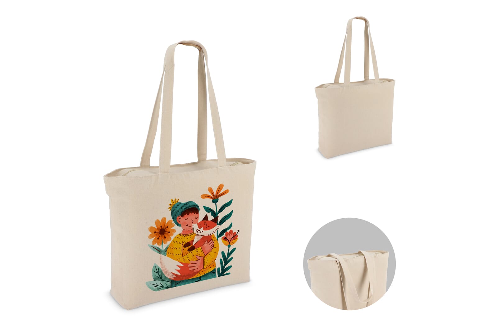 Veilige Canvas Tas - Beringen
