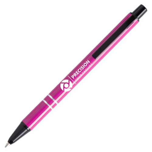 Bicolor Aluminium Ballpoint Pen - Kortenaken