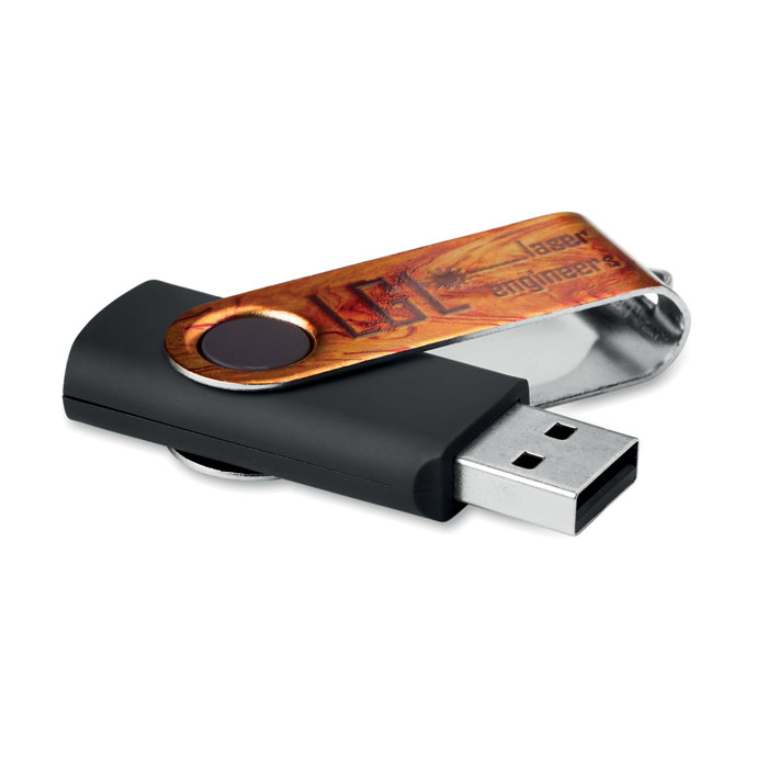 Zilveren Metalen USB-clip - Stabroek