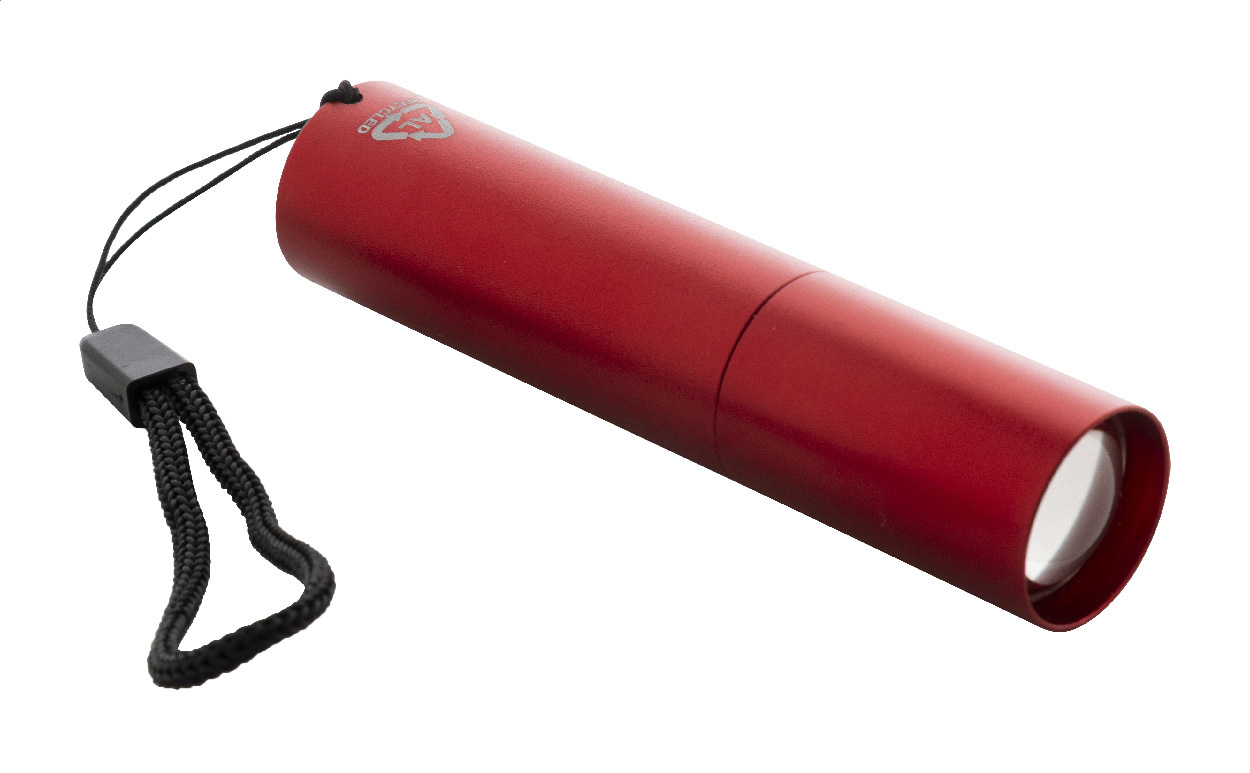 Chargelight Tone oplaadbare zaklamp van gerecycled aluminium