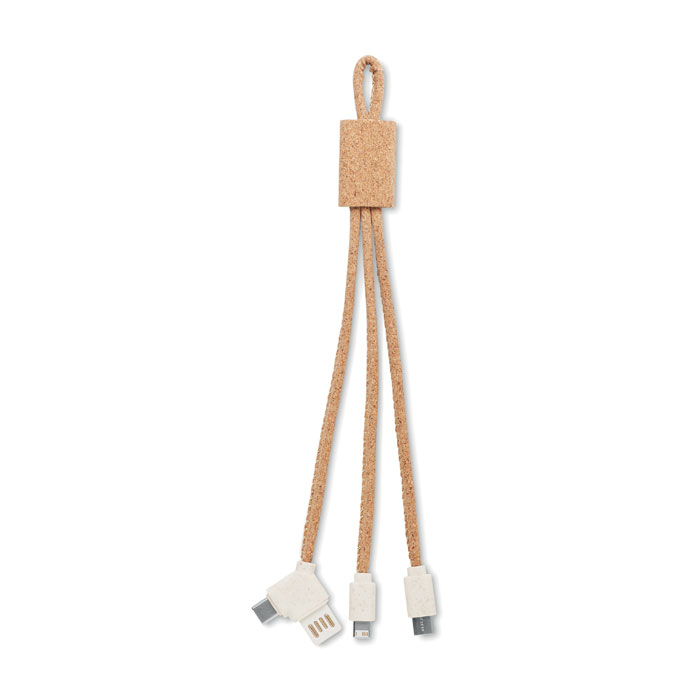 3-in-1 Oplaadkabel van Kurk - Berlare