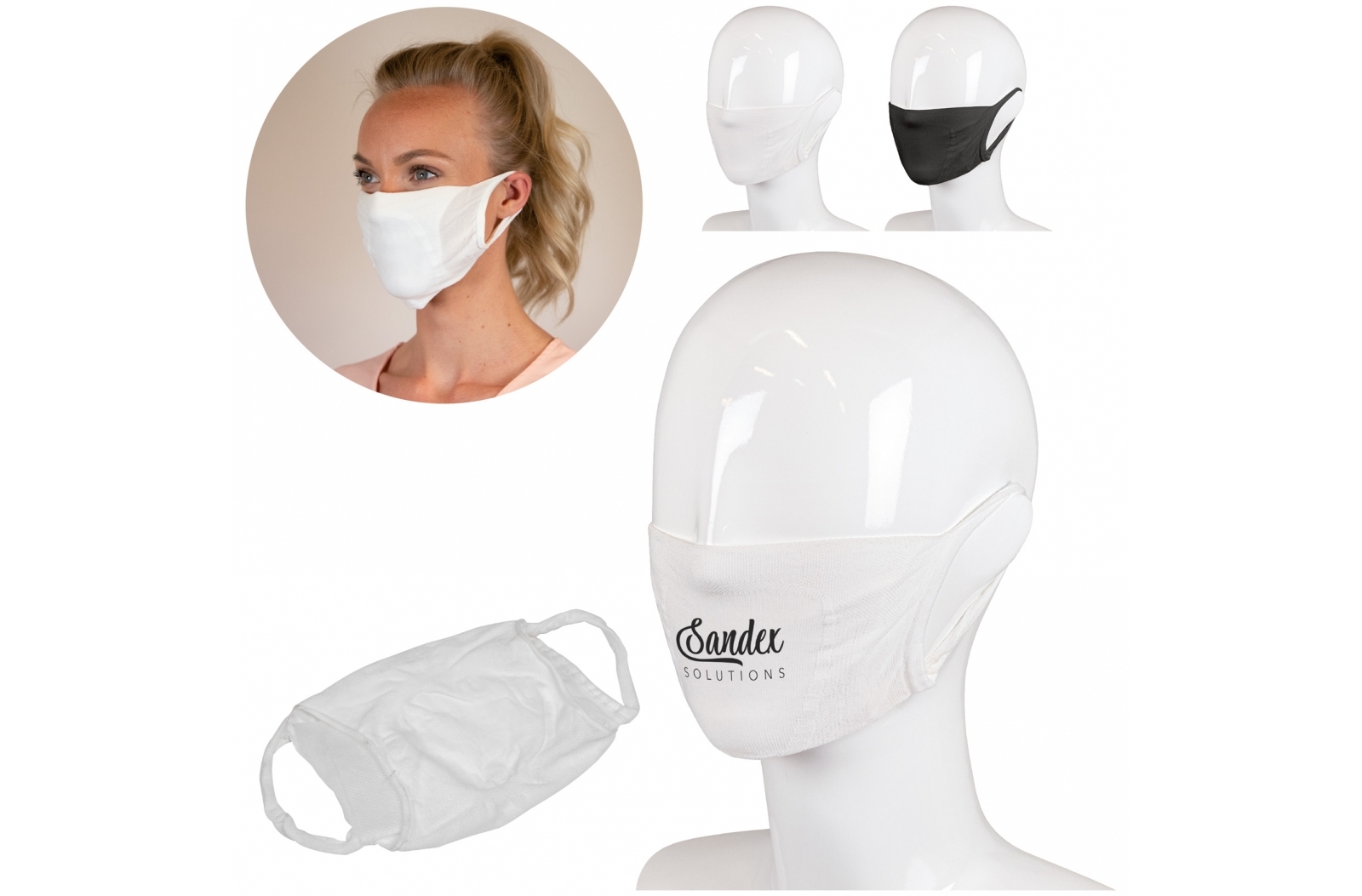 Herbruikbaar gezichtsmasker met filtervak - Lennik