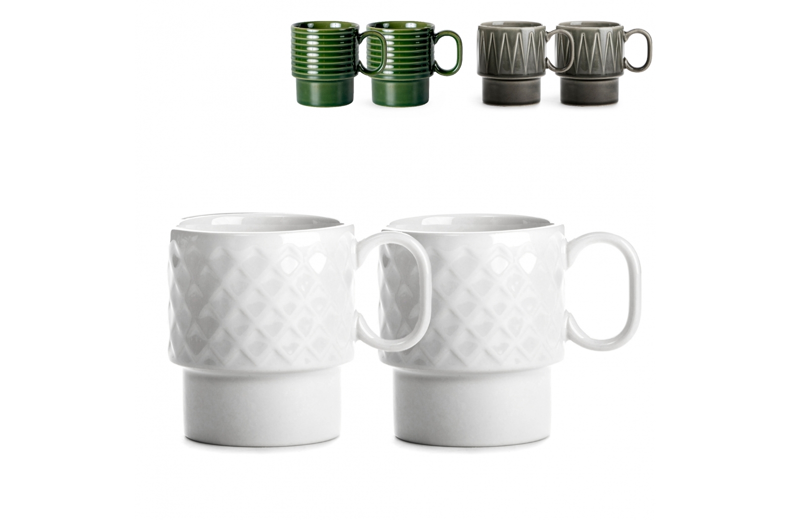 Retro Koffie Mok Set - Hasselt