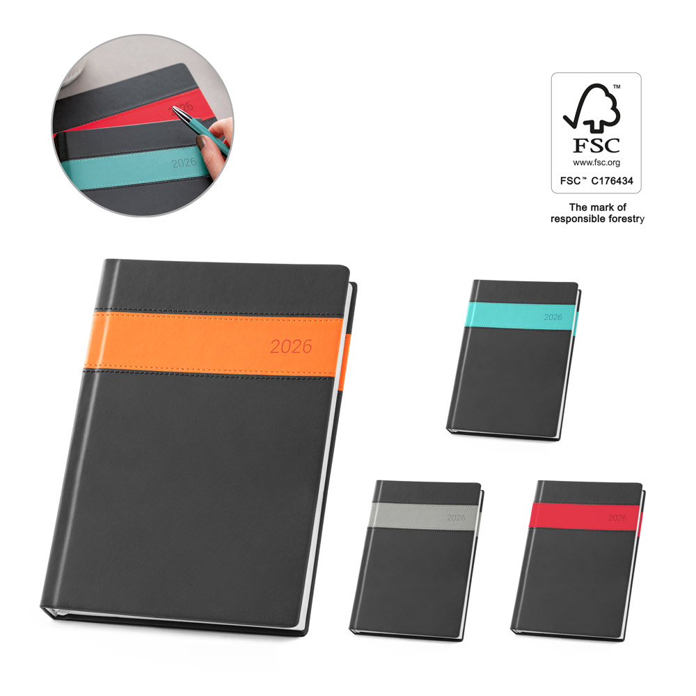 Planboek A5 - Schendelbeke bedrukken met logo