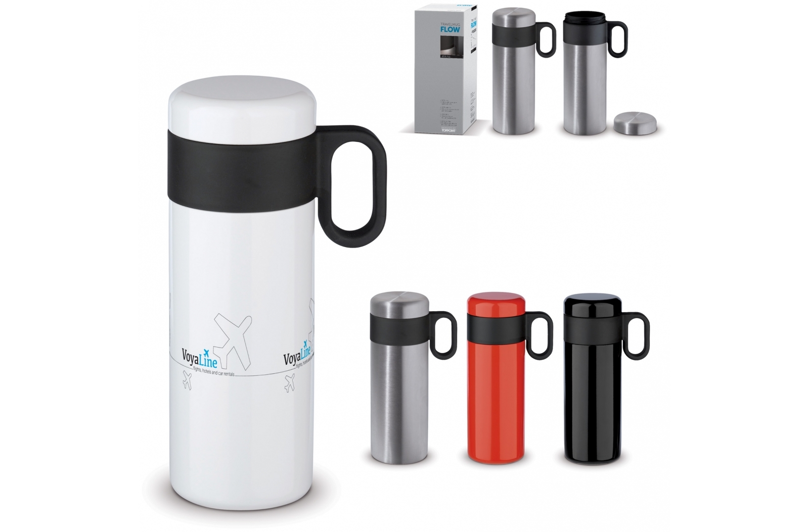Thermo mok met handvat 400ml - Maasmechelen