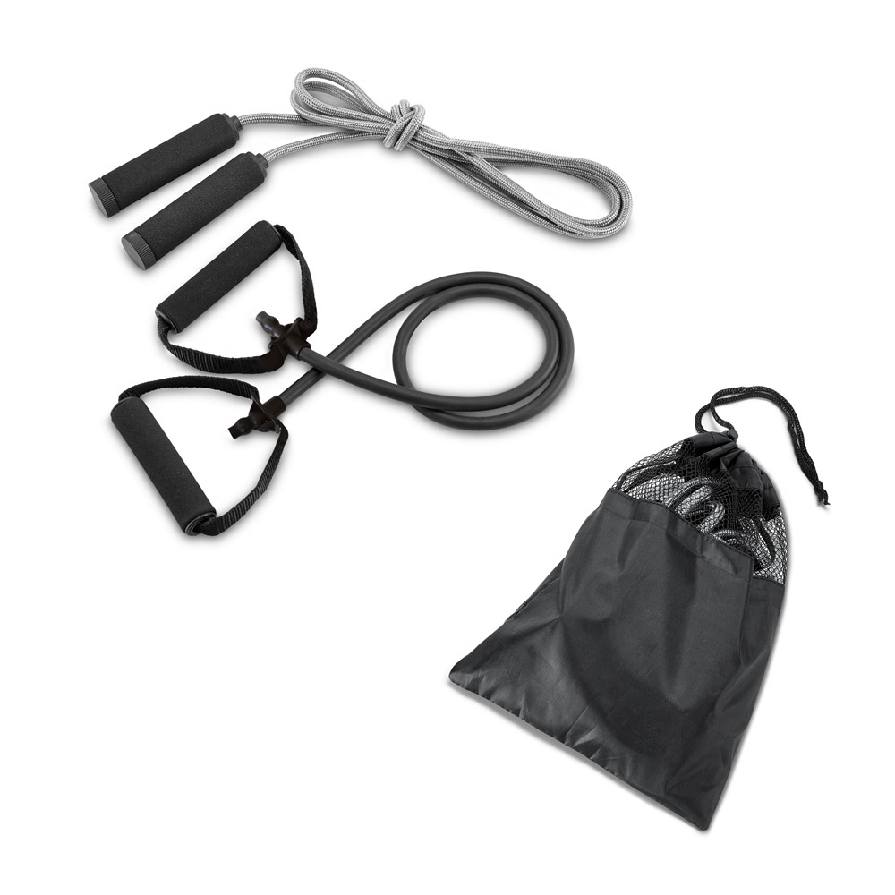 Fitness Set Met Weerstandsbanden En Springtouw - Kapellen