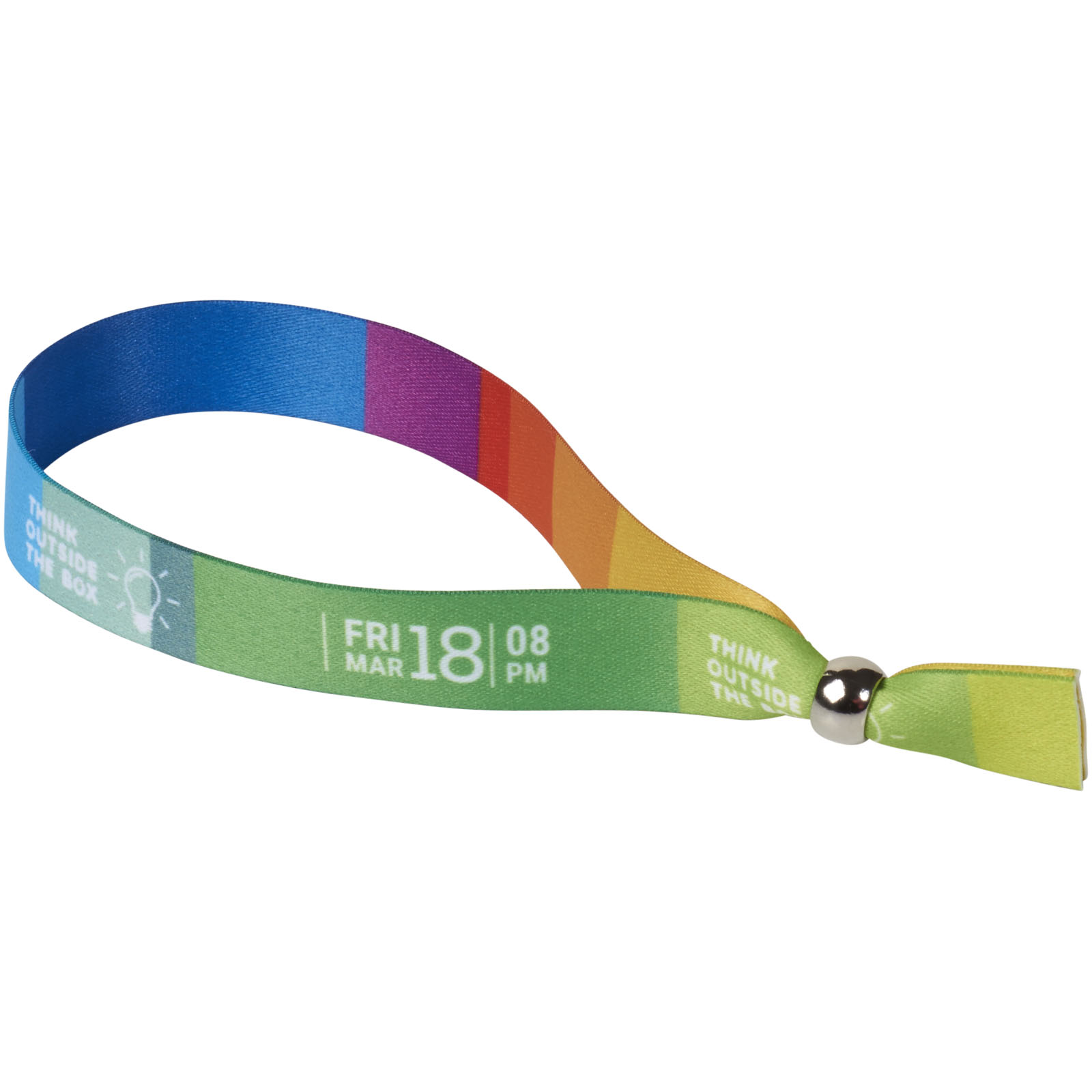 Metalen sublimatie festivalarmband - Blankenberge