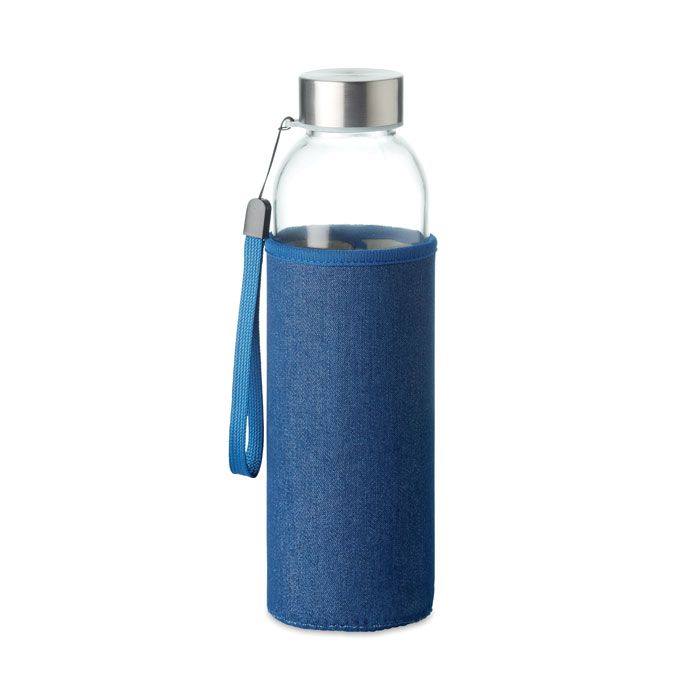 Glazen fles in hoes 500 ml - Vlamertinge