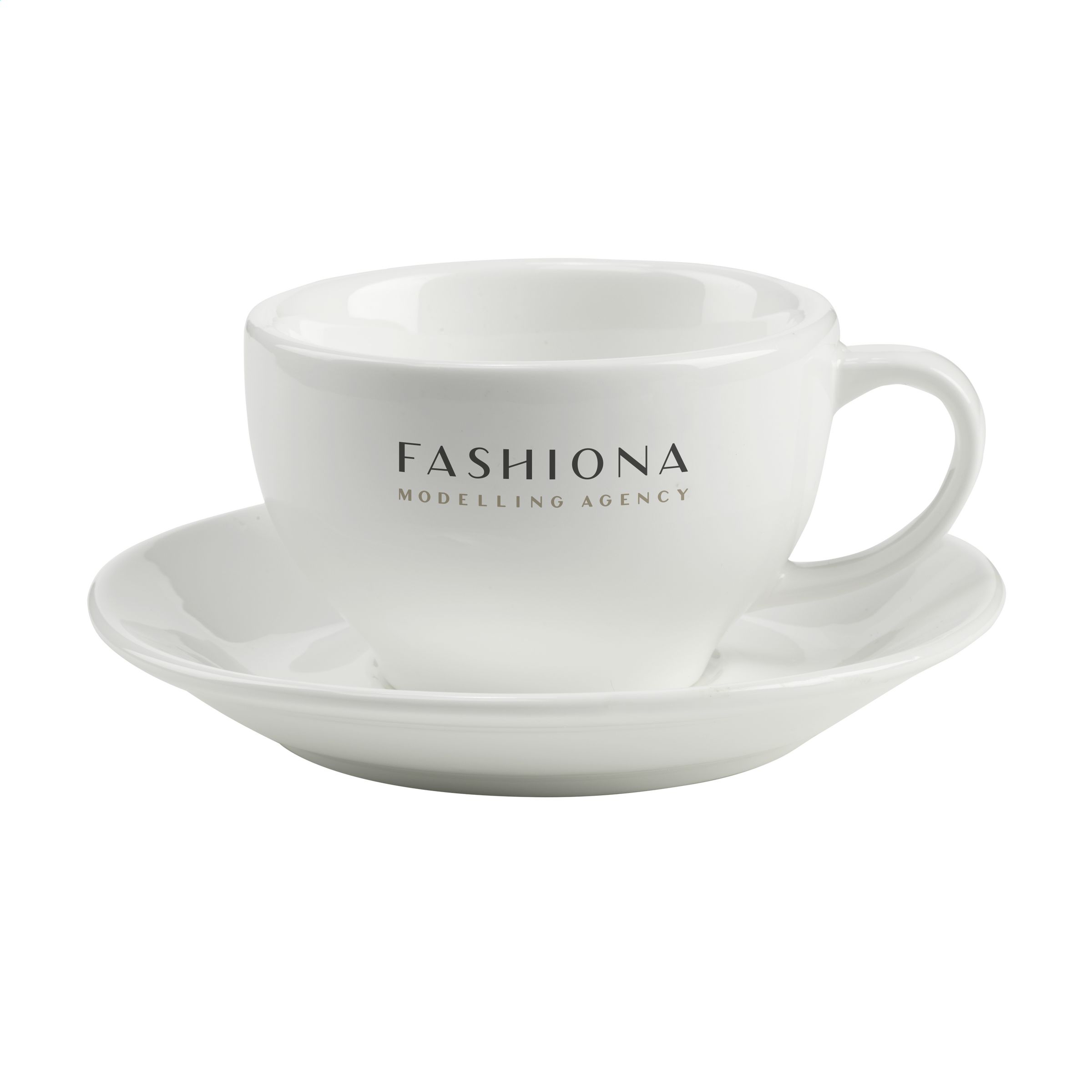 Keramische Koffiekop en Schotel 210 ml - Wommelgem