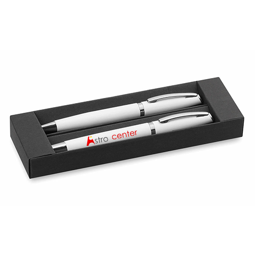 Elegant Pen Set with Aluminum Design - Grimminge