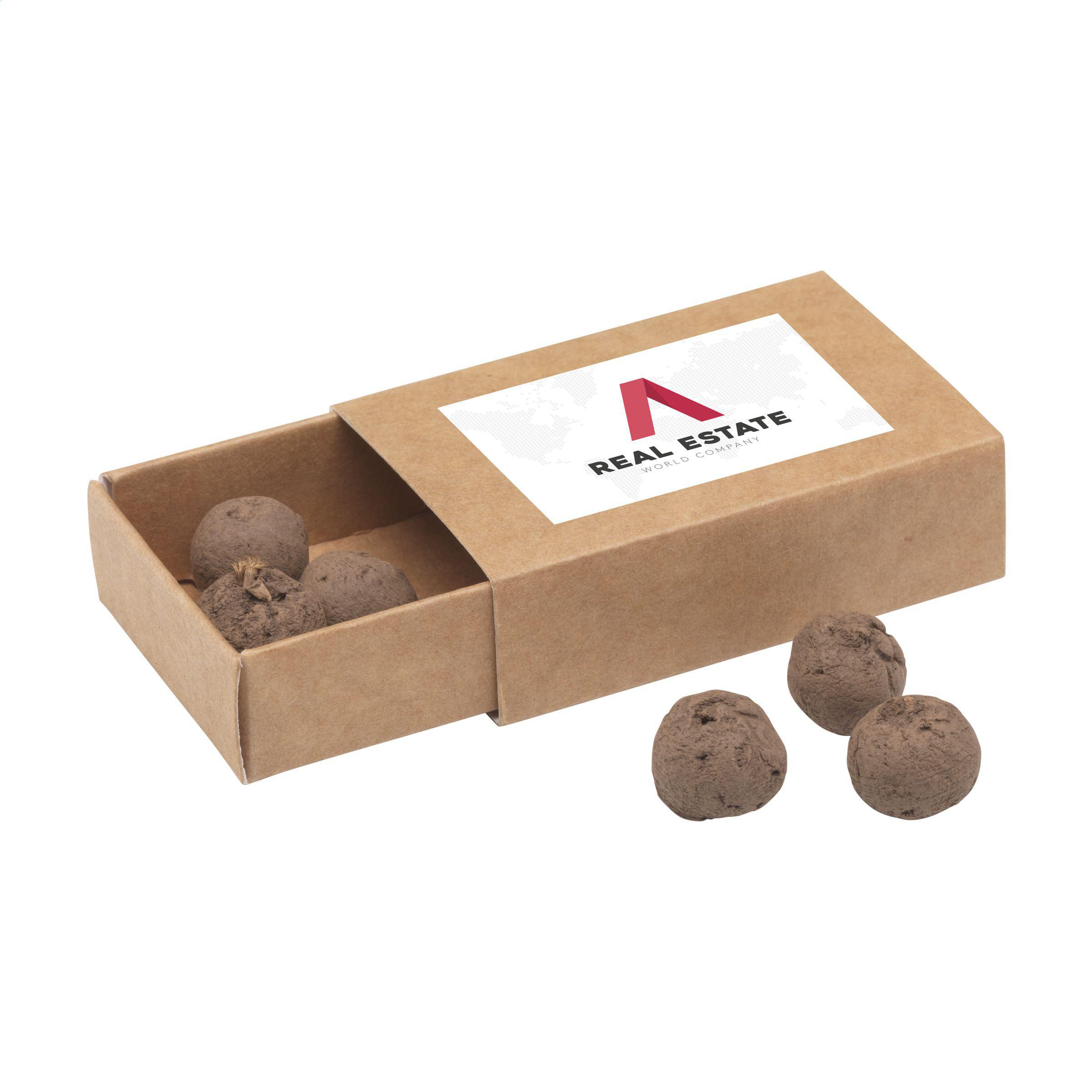 Juicy Green Balls mini-ecosysteem bedrukken met logo