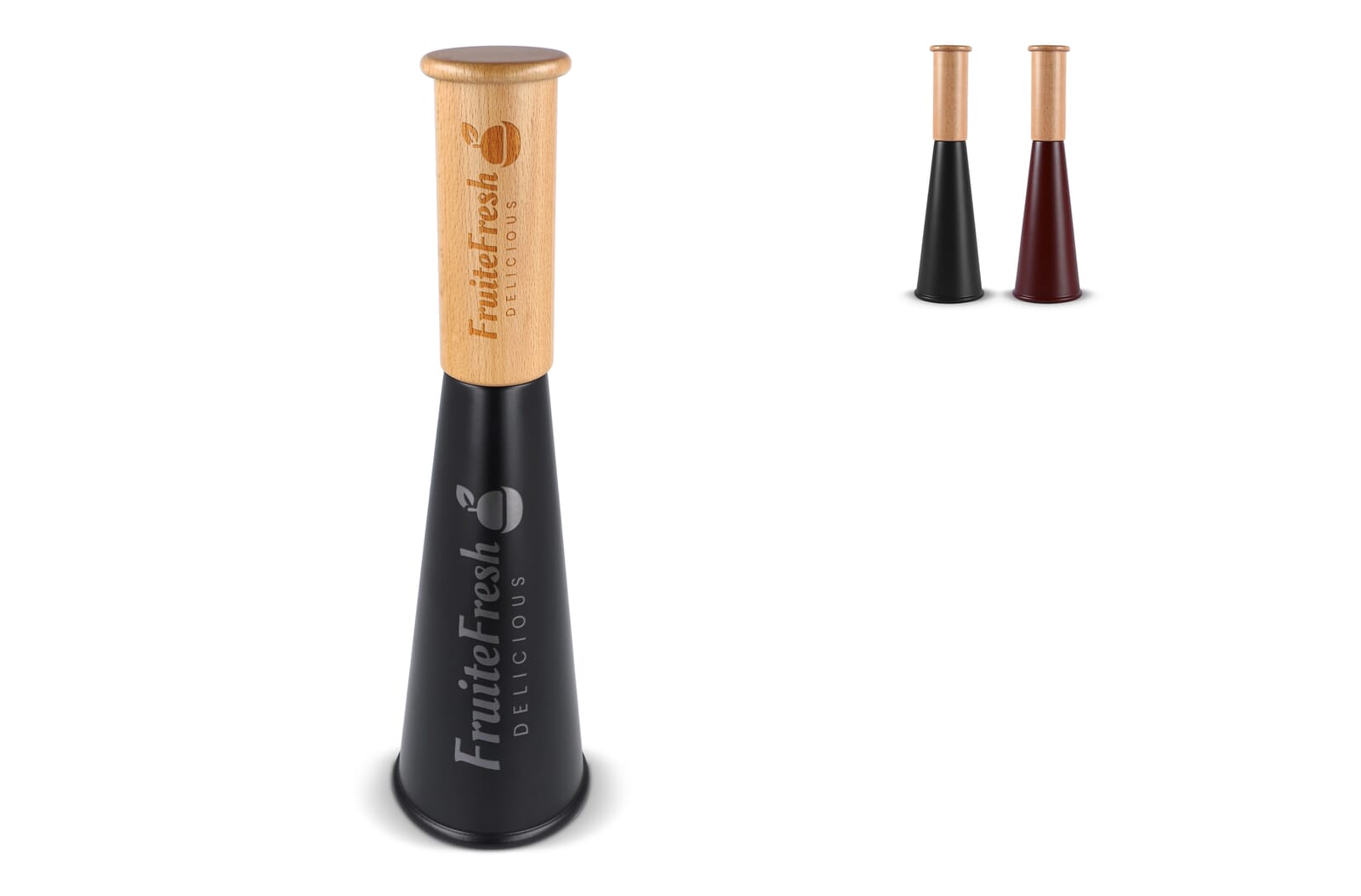 Sagaform Gurken Zout- of Pepermolen Groot, 32cm bedrukken met logo