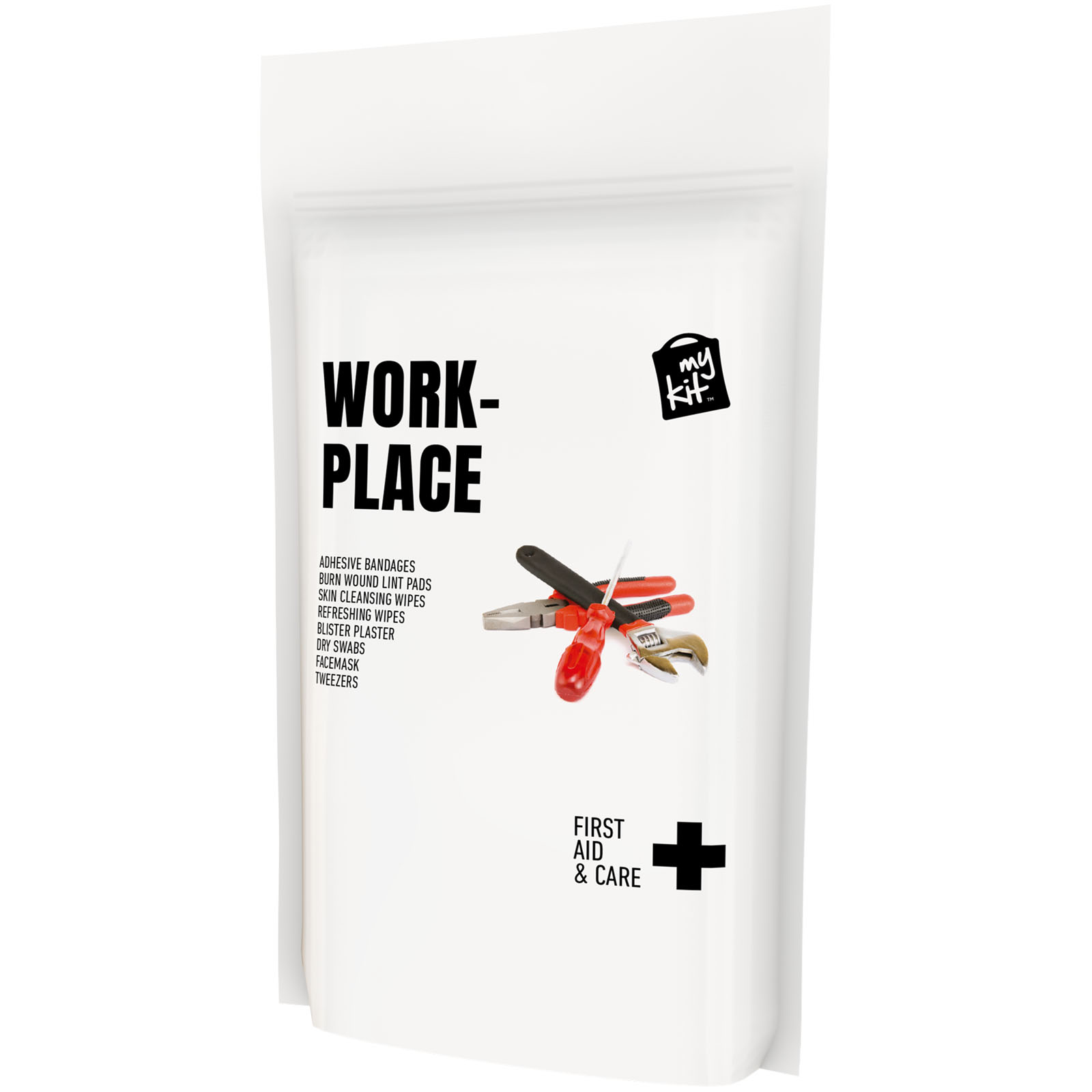 Werkplek Eerste Hulp Kit met papieren zak - Waregem
