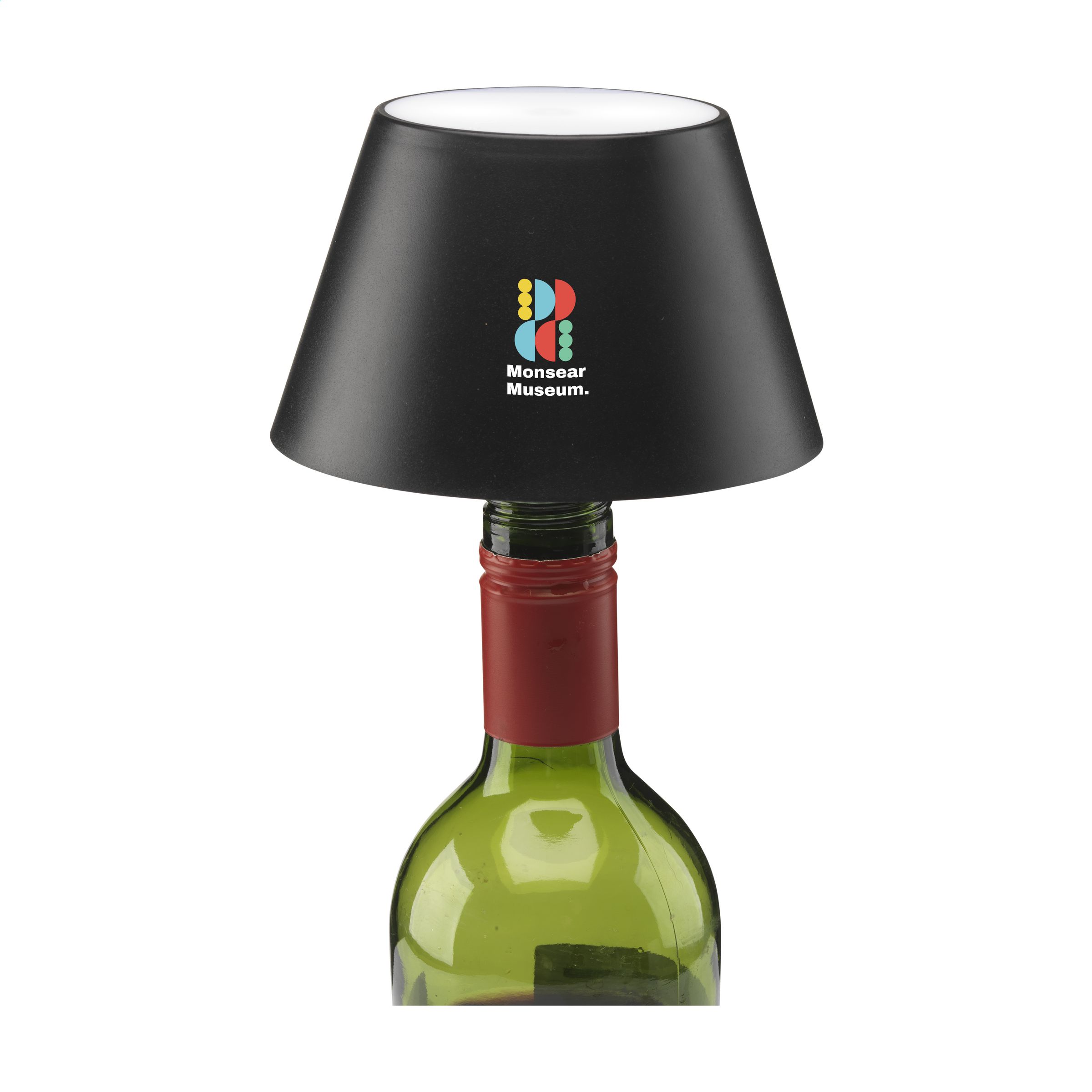 WijnFles Lamp - Niel bedrukken met logo