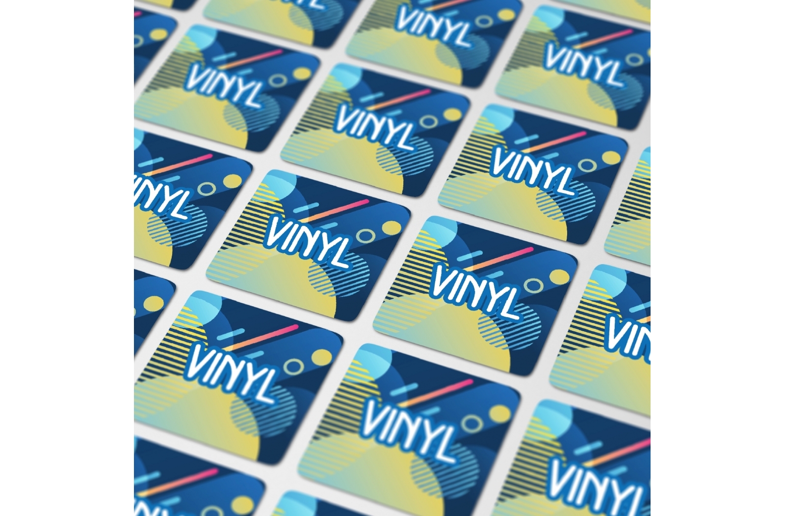 Vierkante Vinylsticker 15x15mm - Ieper