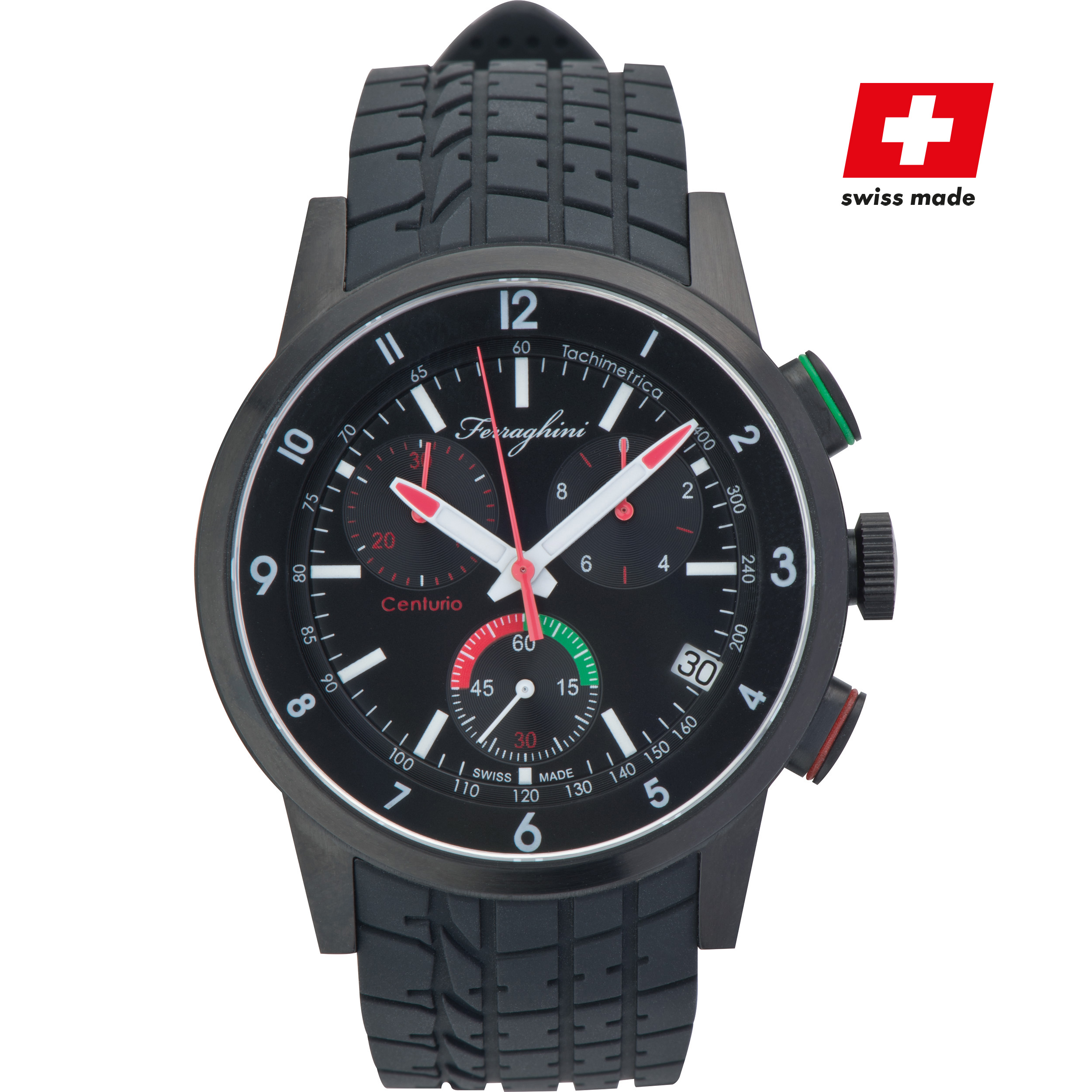 Sportieve Zwitserse Chronograaf - Melle