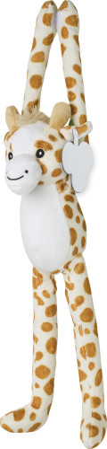 Knuffelgiraffe met Klittenbandsluiting - Kapelle-op-den-Bos
