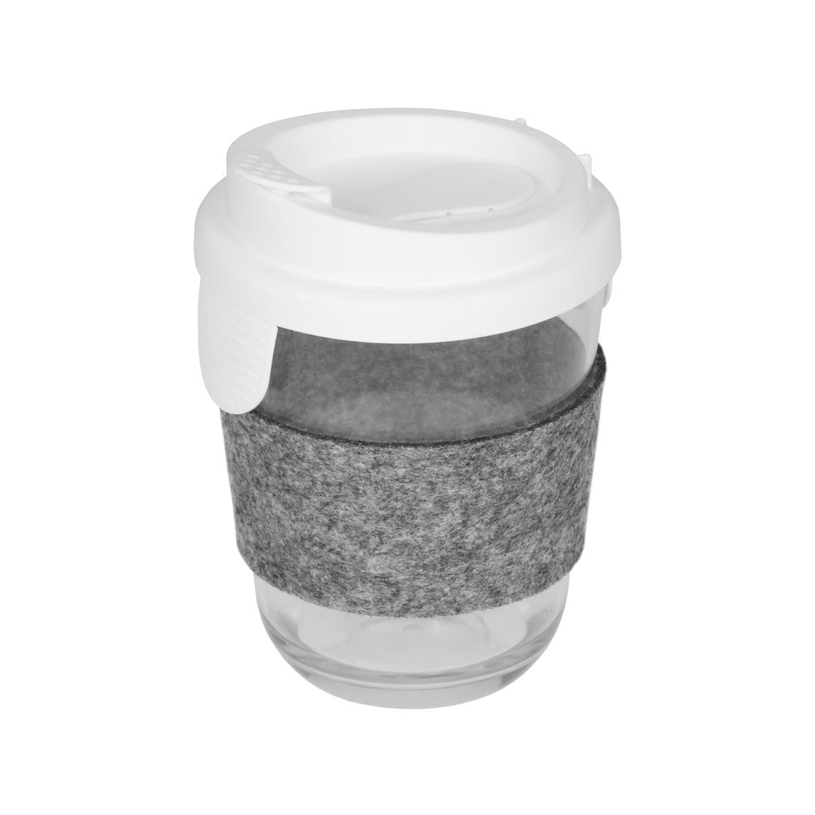 Glazen Koffiebeker met Mouw - Balen