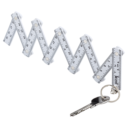 Vouwmaat Sleutelhanger 50 cm - Hemiksem